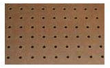 Radiancy Inc 6mm Wooden Pegboard 1200mm x 600mm 25mm Hole centres Fixing kit Included