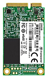 Transcend 256GB MSA370S SATA III 6Gb/s mSATA interne SSD MLC NAND - TS256GMSA370S
