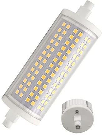 QLEE Led-Halogen-Ersatzlampe R7s 118 MM 30W Dimmbar äQuivalente 300-Watt-Metallhalogenid-Led Vom Typ J Mit Zwei Enden Ersatzbirne Fluter Bodenstehendes Kirchenlicht Tageslicht Weleshei