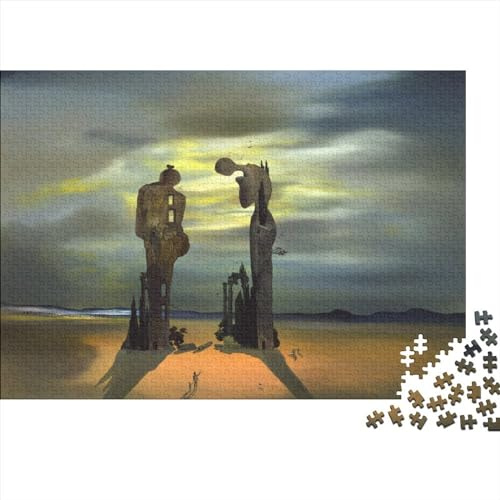 Salvador Dalí Holz Gemälde Puzzle, 1000-Teilige Kunst Puzzles, Geschicklichkeitsspiel, Für Erwachsene Weltberühmte Gemälde Puzzles Piele Spielzeug Geschenk