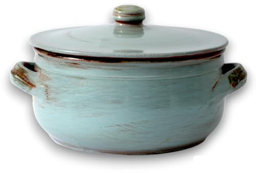 Tegami Terracotta F.lli Colì (Turchese Terre Antiche, Ø 27 cm)