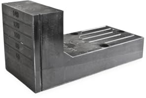 Equerre de fixation TRAWIK PU 60-140mm pour déport de garde corps en tableau et façade, rail de volet coulissant, gond de volet (ITE)