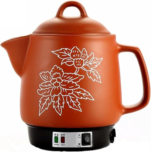 Chinese Medicine Pot 4L Automatic Intelligent Heat Preservation Electric Pot Audible Reminder with Transformer for Making Decoction Tea and Soup