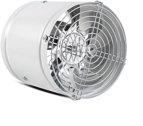 ZYNCUE Leistungsstarker Haushalts-Wandventilator, effizienter stummer Abluftventilator, Inline-Abluftventilator, Zuhause, Küche, Bad, Garage, Ventilator (weiß)