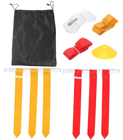 Supvox 1 Satz Fußballgürtel Gürtel Für Fußballspiele Rugby-gürtel Flag-football-ausrüstung Flaggen Verstellbare Fußballgurte Fahnenmasten Fußball-trainingsgürtel Fußballausrüstung Pvc