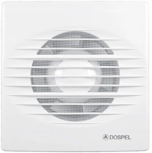 AP Supplies Bathroom Fan 100mm Model Timer Switch and a Humidistat - Silent Ventilation Fan to improve air circulation for Bathrooms, Toilets & Kitchen.