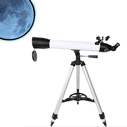 Teleskop 60EQ Refraktor-Teleskop, 60 mm Öffnung und 700 mm Brennweite, guter Partner zur Beobachtung von Mond und Planet