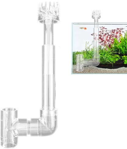 Generisch Aquariumölfilmglasentferner - Fischtank schwimmende Wasseroberfläche schmutziger, Edelstahl USB -Aquariumoberflächen -Skimmer - Slick Oil Entfernung Filmmie