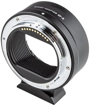 Kompatibel mit Canon EF auf Nikon Z AF Objektivadapter | EF-S-Objektiv kompatibel, passend for Z6 Z7 Z50 Kameragehäuse