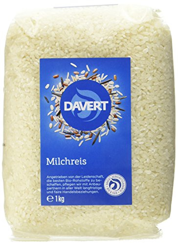 Davert Milchreis, 4er Pack (4 x 1 kg) - Bio