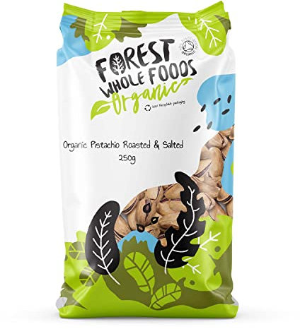 Forest Whole Foods - Organic Pistachios (Roasted and Salted in Shell) (250g)