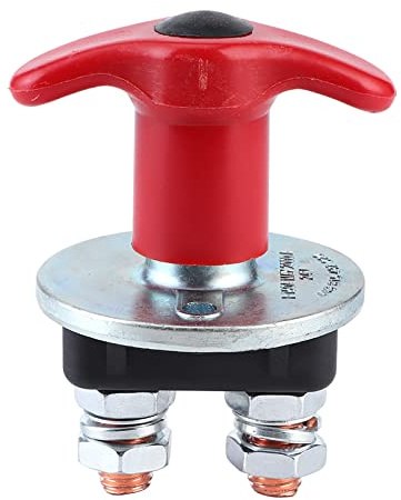 Fydun Interruptor de Corte de Energía 150A/250a Interruptor Aislador de Batería Desconectar Universal para Camión de Bomberos de Coche 12V 24V