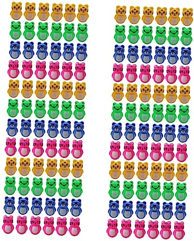 Warmhm 144 Stück Becher Für Jungen Und Babys Tischdekoration Holz Lustiger Becher Musikbecher Geburtstagsparty-Geschenke Hübscher Becher Entzückender Becher Kreativer Becher