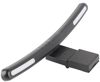 Naroote Barra Luminosa Monitor 5V 1A Asimmetrico Optical Touch Dimming Screen Monitor Light Bar 7 Colori RGB per Schermo Curvo