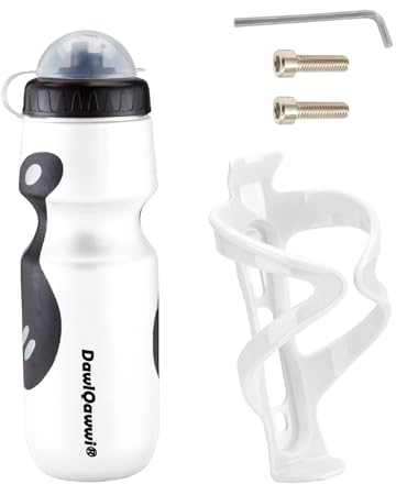 Dawlqawwi Porte Bidon Velo,Gourde Velo,Porte Gourde VTT,Kit De Bouilloire,Bouteille d'eau Grande Capacité avec Outil De Montage pour Tous Les Vélos