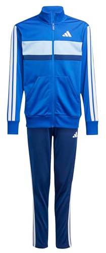 adidas Unisex Kids SEASONAL ESSENTIALS TIBERIO 3 STRIPES TRICOT TRACKSUIT