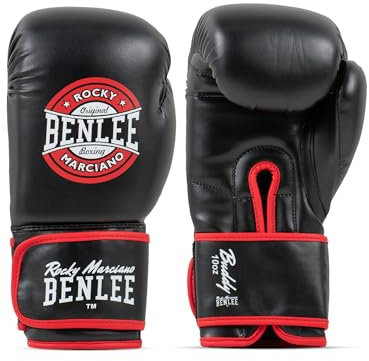 BENLEE Boxhandschuhe aus Kunstleder Buddy 08 oz, Black/Red/White