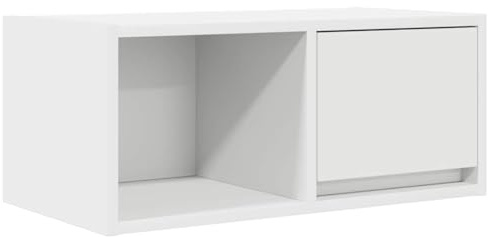 vidaXL TV-Schrank Weiß 60x31x25,5 cm Holzwerkstoff