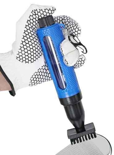 Golfschläger-Reinigungsbürste, multifunktionaler Golfschläger-Reiniger, Wasserbürste für Erwachsene, Press-Typ Flasche Golfschlägerbürste, Golfschlägerbürste