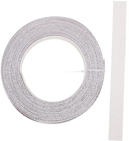 Vaguelly Kantenband Pvc Selbstklebend 10m Rolle 2cm Breit 1,5mm Stark Furnierte Möbelkantenanleimung Für Schränke Und Schreibtische Möbelfurnier Versiegelnd