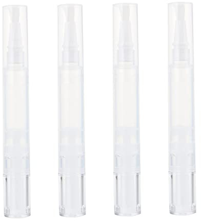 Vaguelly 4stücke Teiliges Leere Lip Oil Pens Mit Drehbarem Concealer-applikator Auslaufsichere Nachfüllbehälter Für Nagelpflege Transparent Leicht Und Reisefreundlich