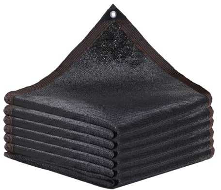 Rete Parasole per Giardino, Patio, 4x8 m, Vele ombreggianti per Piante, Rete ombreggiante con Occhielli, Teli ombreggianti per Esterni per Serre, Copertura per Piante, Serra