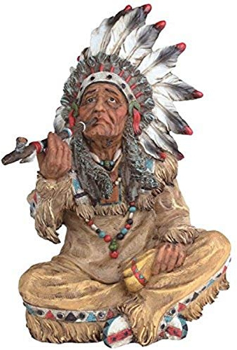 StealStreet SS-G-11672 stor polyresin ursprungsbefolkning staty, 25,4 cm