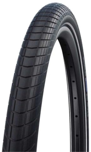 Schwalbe Reifen Big Apple HS430 28x2.00 50-622 sw-LiteSkin Reflex RG EC, 11100305