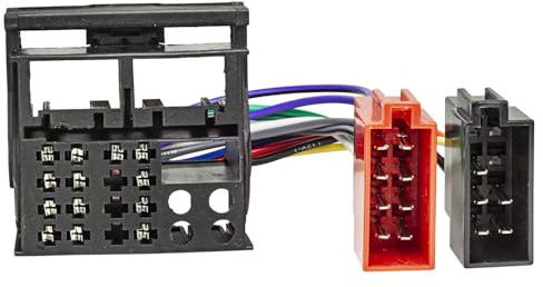 tomzz Audio 7004-004 Werks Originalradio Anschlußkabel Adapter kompatibel mit BMW Ford Quadlock Radio auf ISO Fahrzeuge
