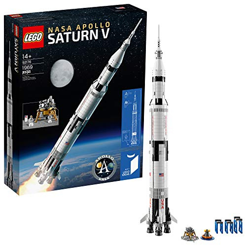 Lego Ideas NASA Apollo Saturn V 21309 Building Kit (1969 Piece)