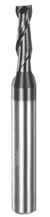 sourcing map Square End Mill 4mm x 11mm Cutting 6mm Shank Micro Grain Solid Carbide AlTiN Coated 2 Flutes Milling Bit Cutter for Alloy Hardened Steel Aluminum