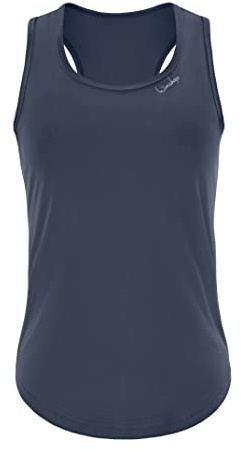 WINSHAPE Dam, funktionellt ljus och mjuk linne, Aet128ls, ultramjuk stil, bärartröja/cami skjorta
