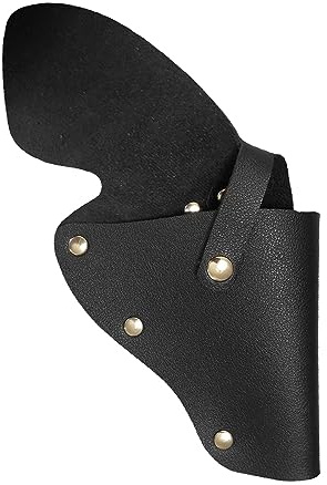 Kinder-Gürtelholster, Leder Pistolenholster fur Revolver, Verdeckter Pistolentaschen fur Kinder Pistole Spielzeug, Concealed Carry Pistolen Holster für die Linke Hand