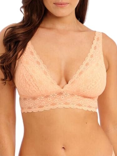 Wacoal Halo Lace Wire Free Soft Cup Almost Apricot Pink 38