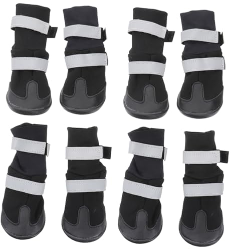 BESPORTBLE 8 Haustier Hundestiefel Haustier Winterschuhe Hundestiefel Schneestiefel Haustier Hundeschuhe