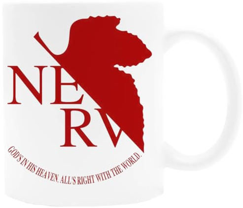 Udaytee Nerv Taza De Cerámica Blanca Taza Para Beber Bebidas