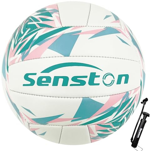 Senston Volleyball Wasserfest Beachvolleyball Weiche Berührung Beach-Volleyball für Strand, Garten und Bad