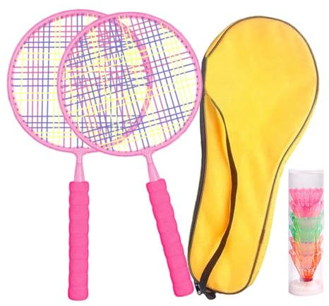 Badminton snöskor set - Snowshoes Badminton | Snowhoes badminton för barn | Bärbara professionella tennisracketar för åldrarna 3–7 år, Sporti träningsprogram