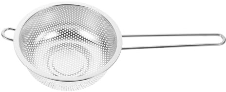 Cabilock Colino in Acciaio Con Manico Per Verdure e Frutta Setaccio Scolapasta in Acciaio Inossidabile Resistente e Sicuro Cesto Per Lavaggio Alimenti Da Cucina Design Antiscivolo Uso Quoti