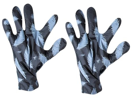 Mikikit Guanti la Cura delle Mani in Carta di Alluminio e Tessuto Idratanti e Rassodanti Maschere Nutrienti per Mani Uomo e Donna
