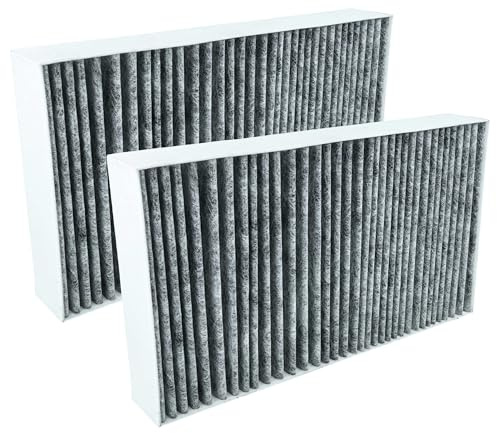 vhbw 2x Aktivkohlefilter Ersatz für Miele DKF 29 | AS-AZKF878 für Dunstabzugshaube