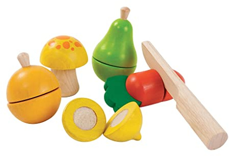 Plan Toys Frukt- Och Grönsaksskärningsset, Lekmat, 8854740053374