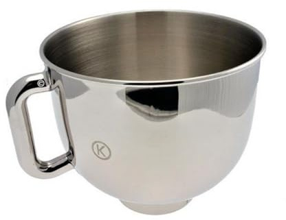 X3600 - bol inox 5l avec poignee pour robots kmix robot menager kenwood kmx50 kmix