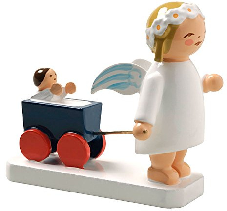 Wendt & Kuhn handbemalte Schneeflockenfigur aus Holz
