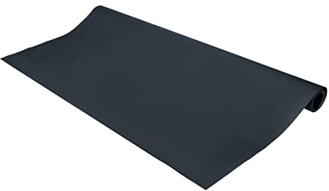 Wenko Tappeto antispruzzo nero, tappetino protettivo per il pavimento con effetto antiscivolo per barbecue, resistente all’acqua ideale per esterno, protegge dalle macchie di grasso, 120x60cm,55007100