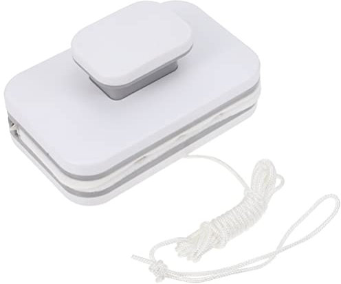 Housoutil Nettoyeur De Vitres Magnétique Double Face Racleur Robuste Et Bande Résistante Poignée Ergonomique pour Utilisation Confortable Conception Concave pour Meilleure Adhérence