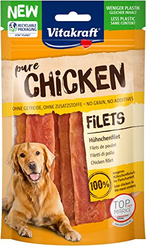 Vitakraft fleischiger Hundesnack Chicken Hühnchenfilet (1x 80g)