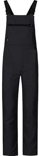 BWOLF Slater Arbeitslatzhose Herren Arbeitslatzhosen Männer Latzhose Herren Arbeitshose Schutz-Latzhose für alle Jahreszeiten und verschiedene Berufe S - 4XL (Schwarz, L)