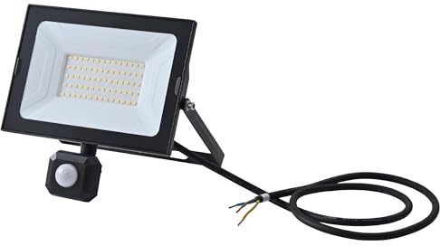TEKLED Apollo Security Lights Outdoor Motion Sensor, Weatherproof 10W-50W PIR Motion Sensor Lights Outdoor, Adjustable Sensitivity, IP65 Security Light for Driveways, Gardens, Entrances, 4000K