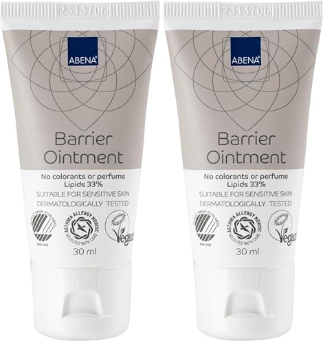 ABENA Barrier Ointment | 30ml | 3-in-1 Barrier Ointment Cream That Has A Protective, Preventive, and Moisturising Effect. Water Resistant Cream Rashes Cream Used for Wound Healing. (Pack of 2)